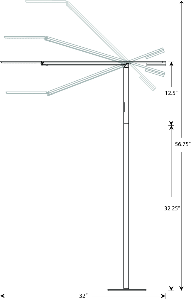 KON0032-KON0033-KON0034 Dimensions